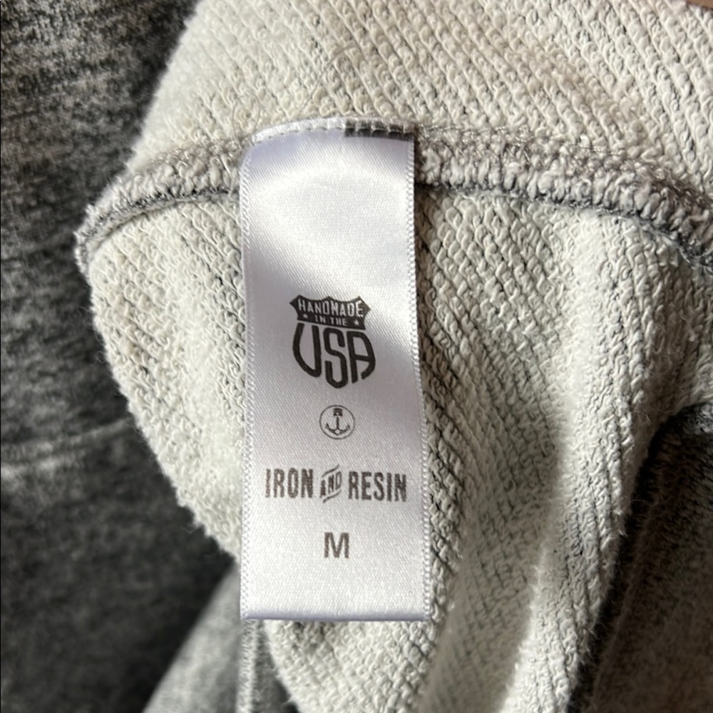 Gray Casual Hooded Sweatshirt - Picture 4 of 5